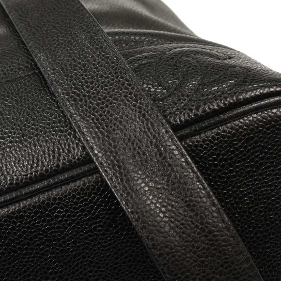 Chanel Black Calfskin Triple CC Bucket Shoulder Bag - Picture 4 of 10